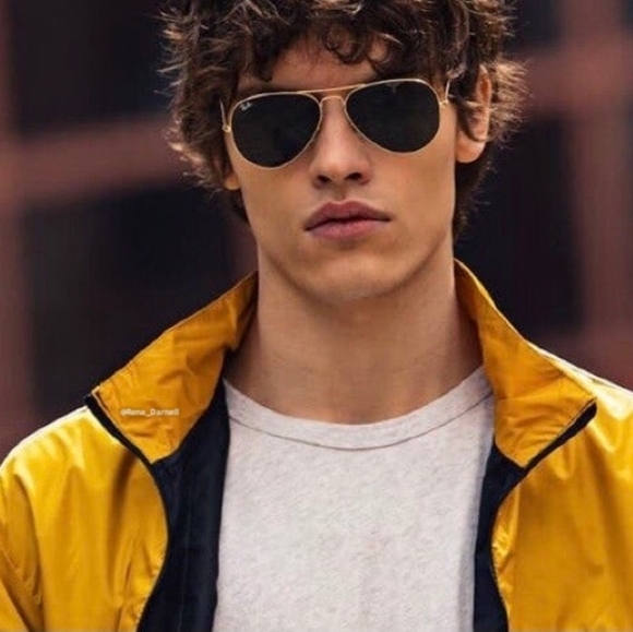 Ray-Ban Aviator Black Lenses Gold Frame RB3025 New - Picture 12 of 15